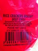 rice crackers biscuit goût chili - Product