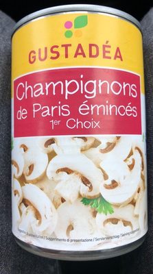 Champignons de Paris émincés 1er choix - Product - fr