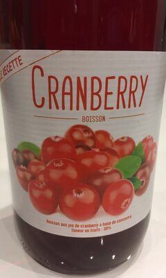 Cranberry boisson - Product - fr