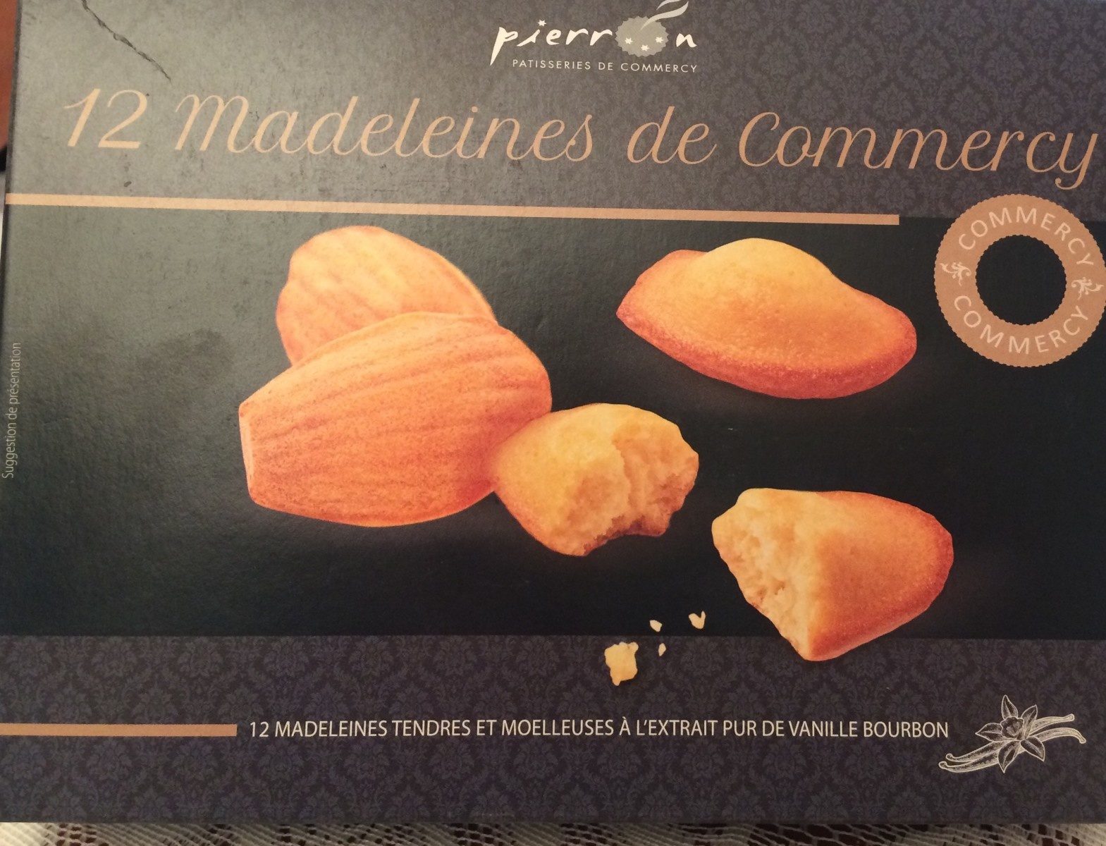 12 madeleines de Commercy - Product - fr