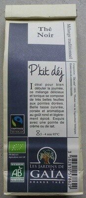Thé Noir P'tit déj - Product - fr
