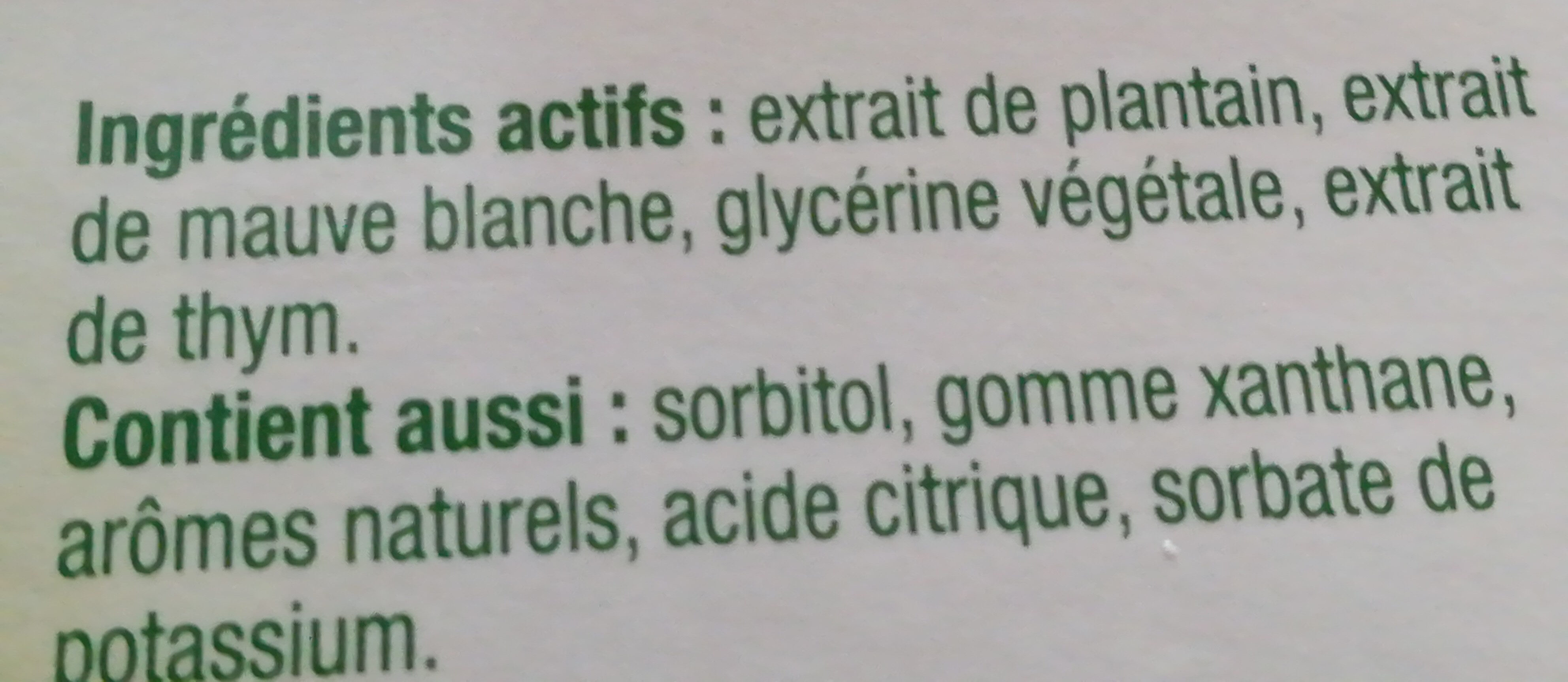 phytoxil - Ingredients - fr