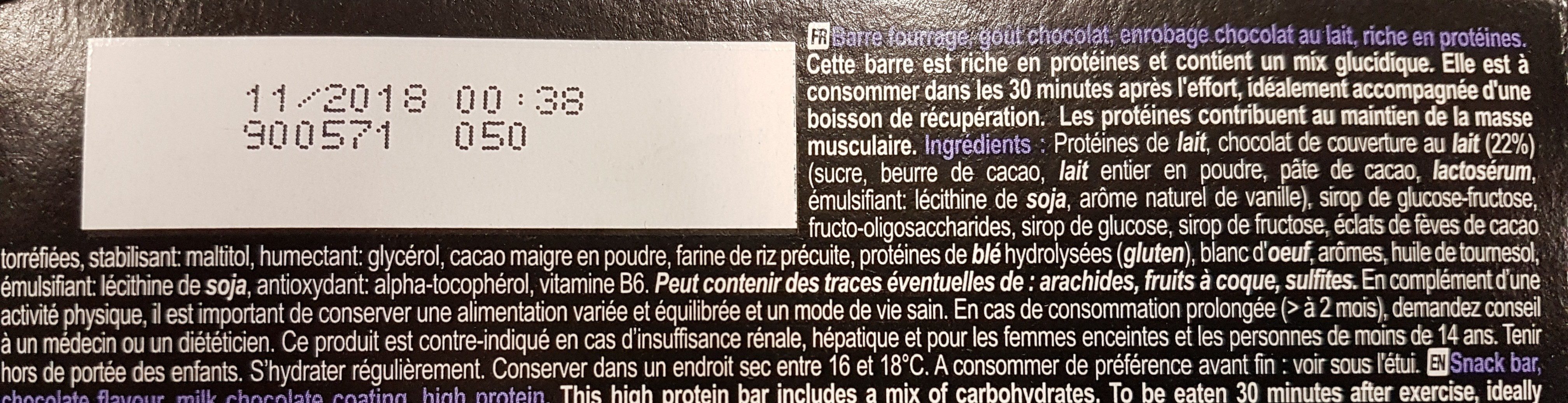 Protein bar - Ingredientes - fr