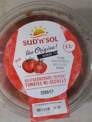 Halfgedroogde tomaat - Product