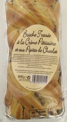 Brioche tressée crème pâtissière - نتاج - fr