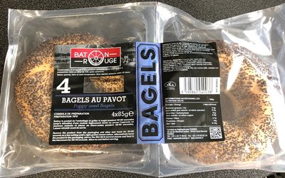 4 bagels au pavot - Product - fr