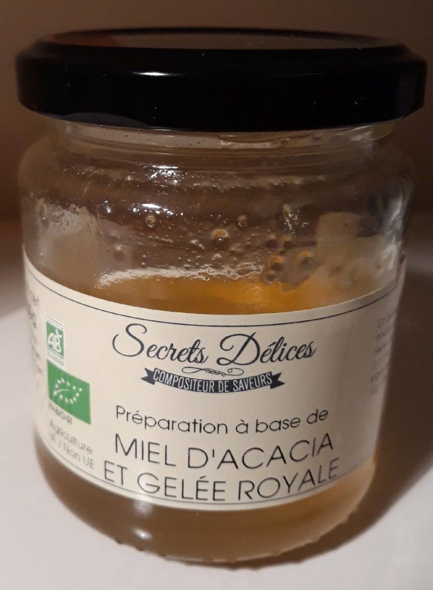 Miel d'acacia et gelée royale bio - Produit