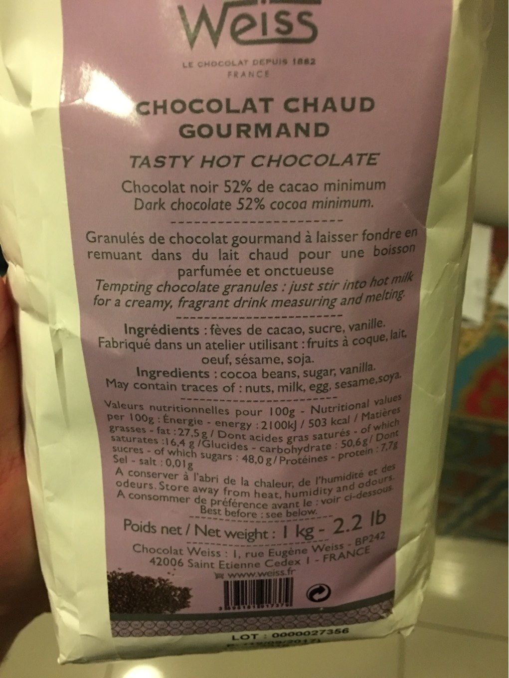 Chocolat Chaud Gourmand - Product - fr
