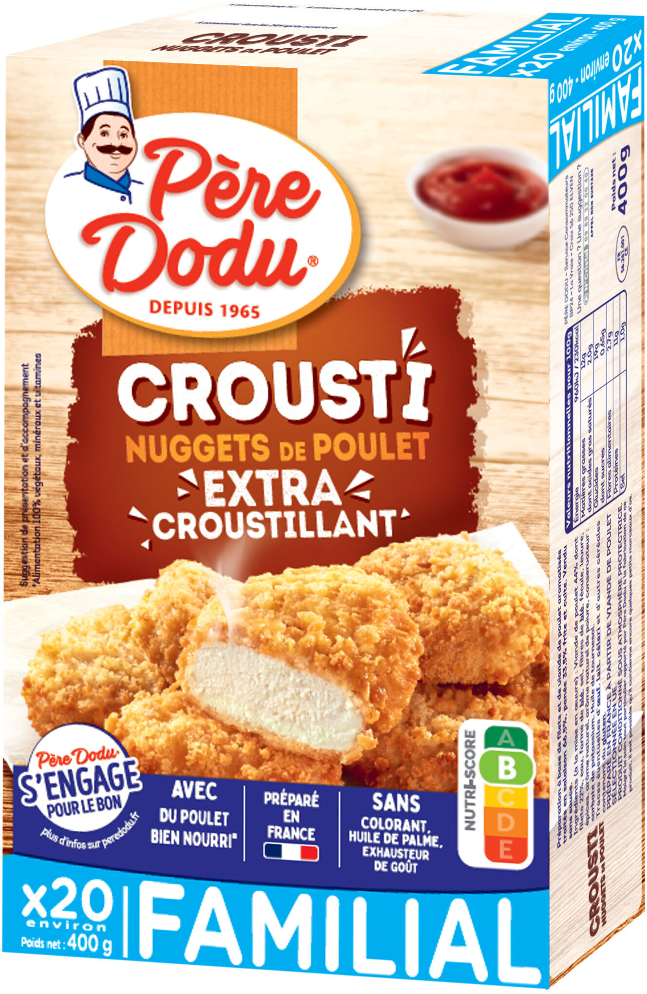Crousti nuggets de poulet - Produit