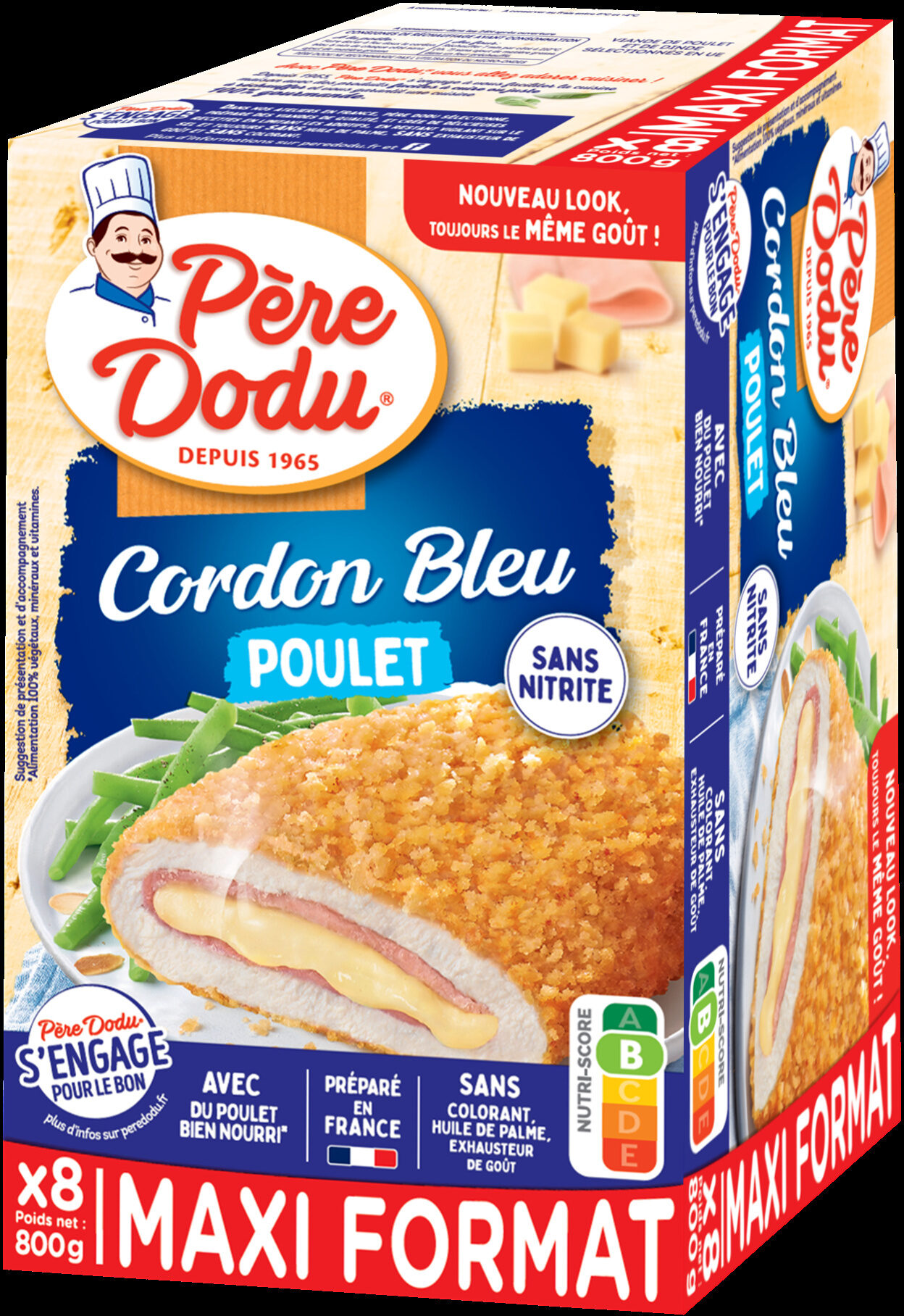 Cordons bleus de poulet - Produit