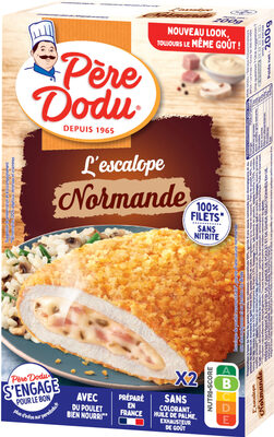 Escalope normande 100% filets - Produit
