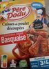 Cuisses de poulet decoupees cuisinees sauce basquaise - Product