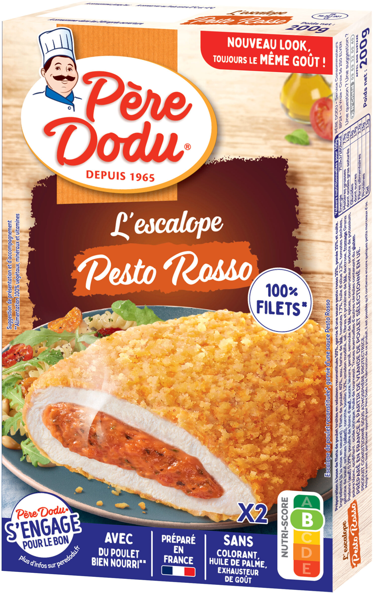 Escalope Pesto Rosso - Produit