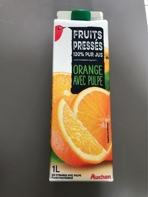 100 % Pur Jus Orange (Avec Pulpe) - Product - fr