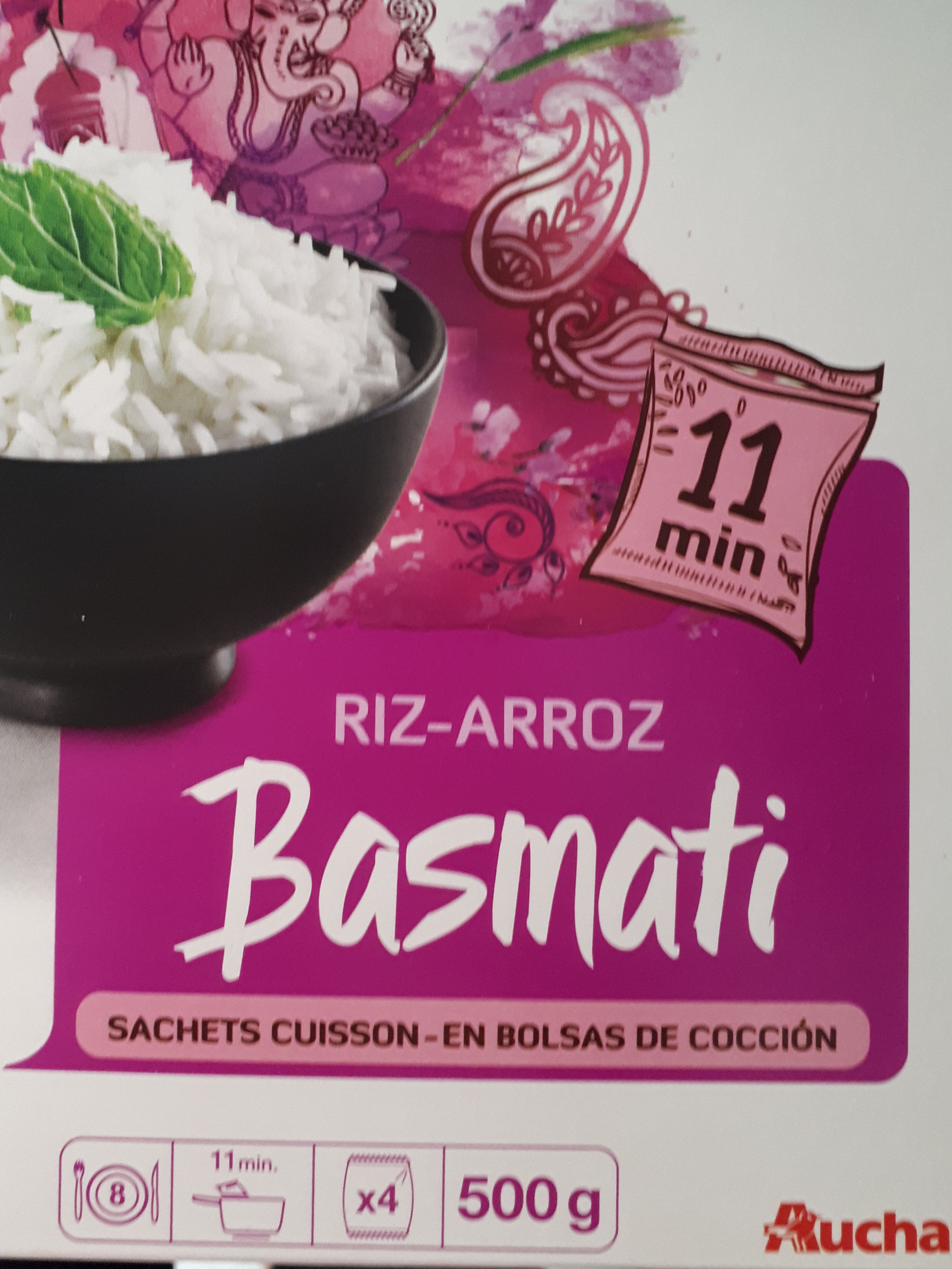 Riz Basmati Sachets Cuisson - Produkt - fr