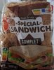 Pain de mie spécial sandwich complet - Produit