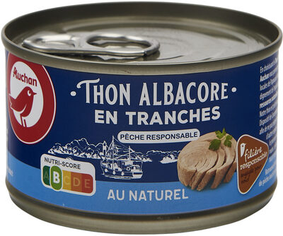 Thon Albacore au naturel 93g - Produit
