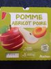 Auchan Spécialité De Fruits Pomme Poire Abricot - Product