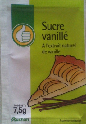 Sucre vanillé A l'extrait naturel de vanille - Produit