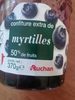 Confiture extra de myrtilles - Producto