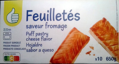 Feuilletés - Saveur Fromage - Product - fr