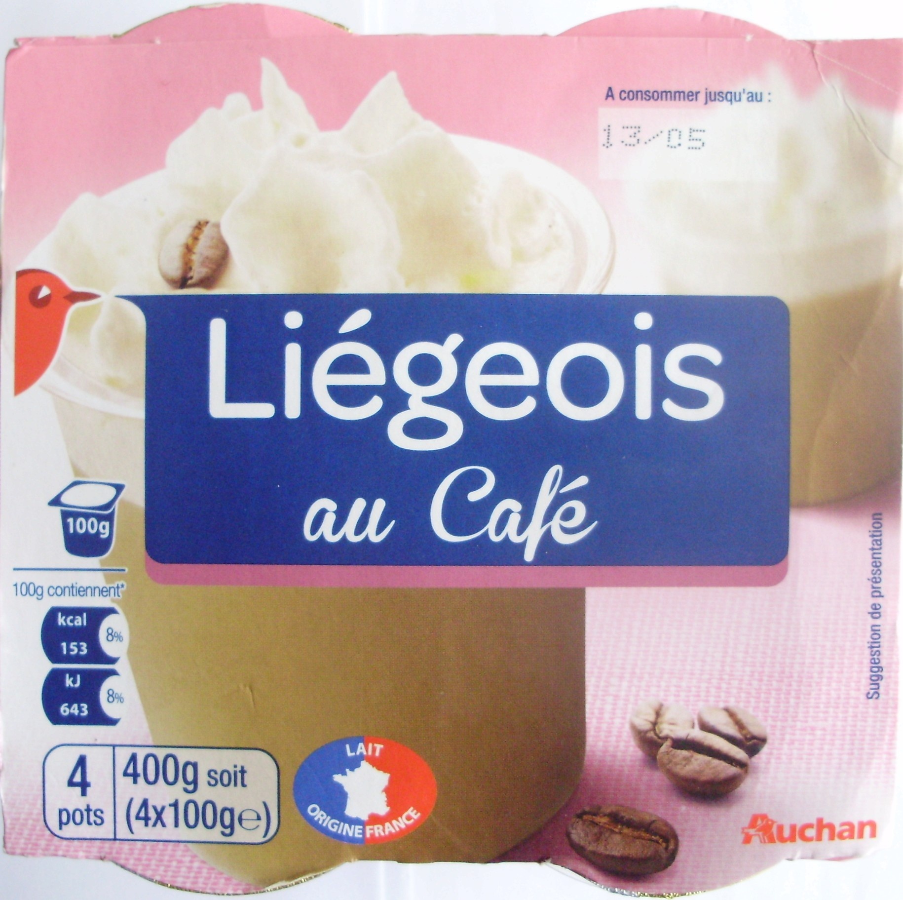 Liégeois au Café (4 pots) - Product - fr