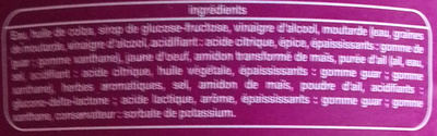 Sauce frites - Ingredientes - fr
