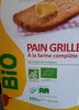 Pain grillé à la farine complète - Produkt