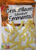 Croustillants saveur emmental - Product