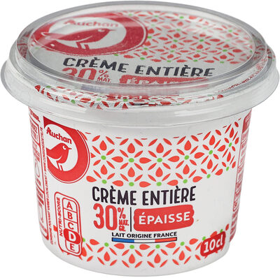 Crème entière épaisse30% Mat. Gr. - Product - fr