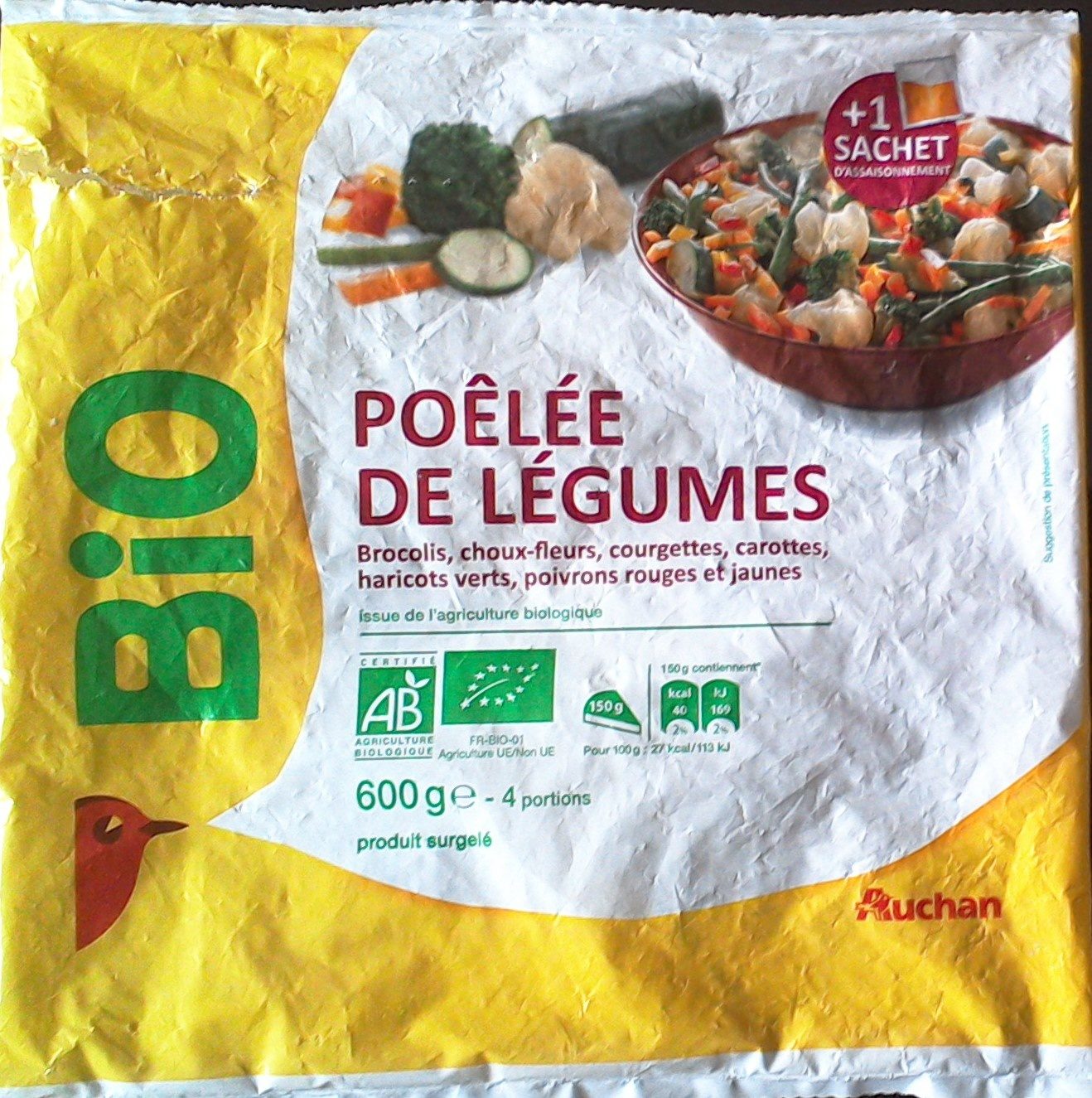Poêlée de légumes - Bio - Producte - fr