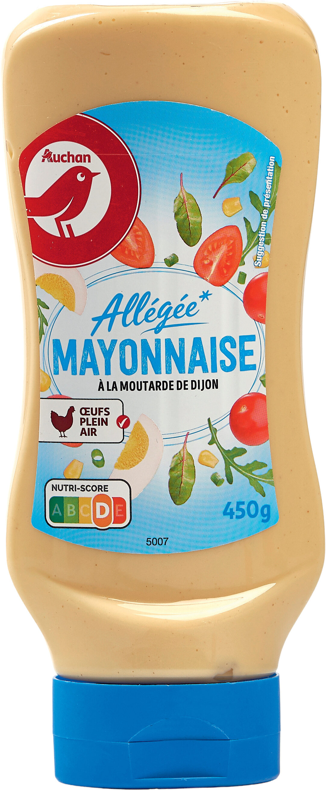 Mayonnaise allégée* à la moutarde de Dijon - Produit