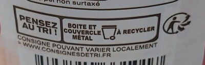 RAVIOLI Sauce Bolognaise - Recycling instructions and/or packaging information