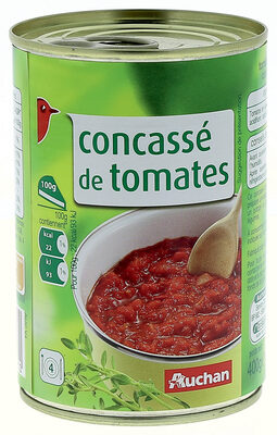 Pulpe de tomates concassées - Produit