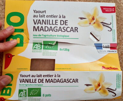 Yaourt au lait entier à la vanille de Madagascar - Producto - fr