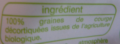 Graines de courge - Ingredientes - fr