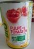 Pulpe de tomate bio - Product