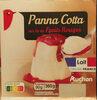 Panna Cotta sur lit de Fruits Rouges 4 x 90 g - Producte