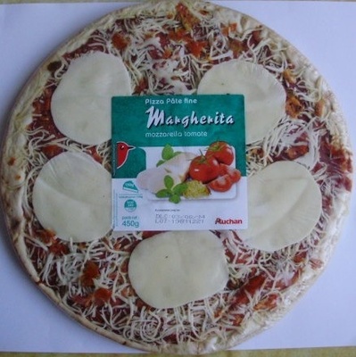 Pizza Pâte fine Margherita mozzarella tomate - Product - fr