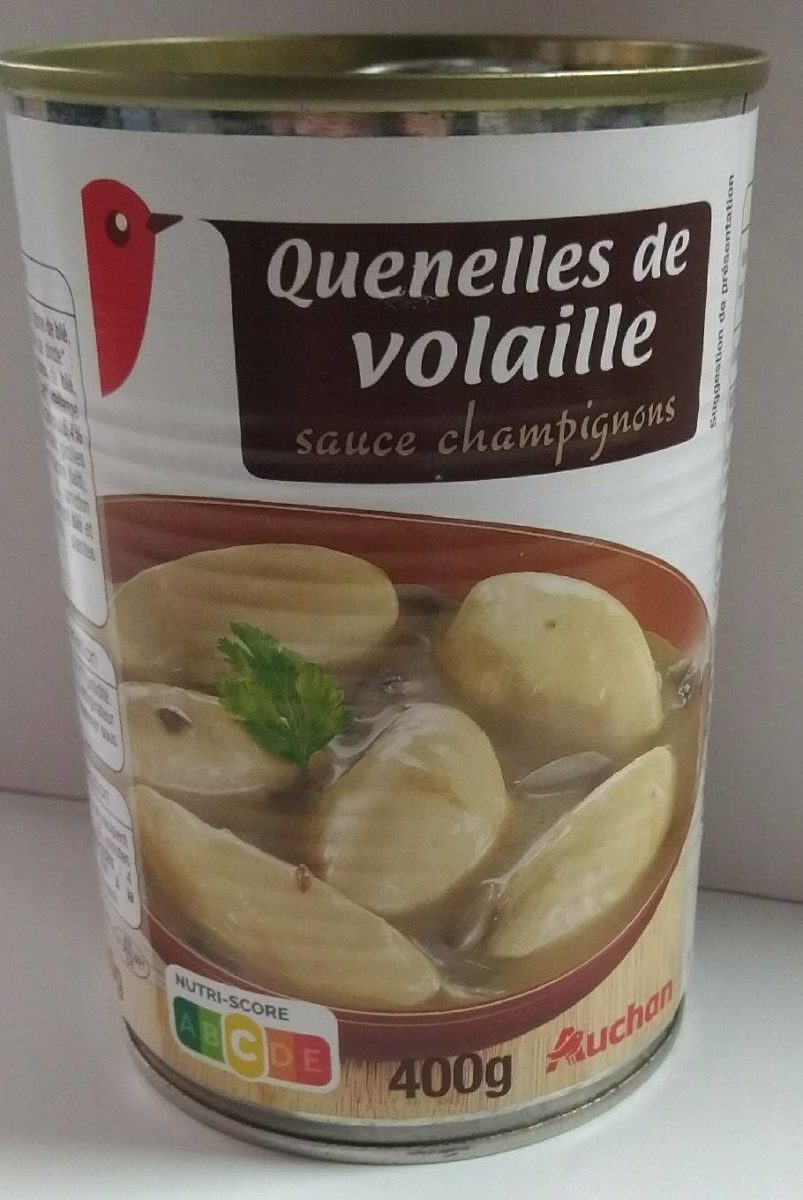 Quenelles de volaille sauce champignon - Product - fr
