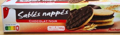 Biscuits Sablés Chocolat Noir - Producte - fr