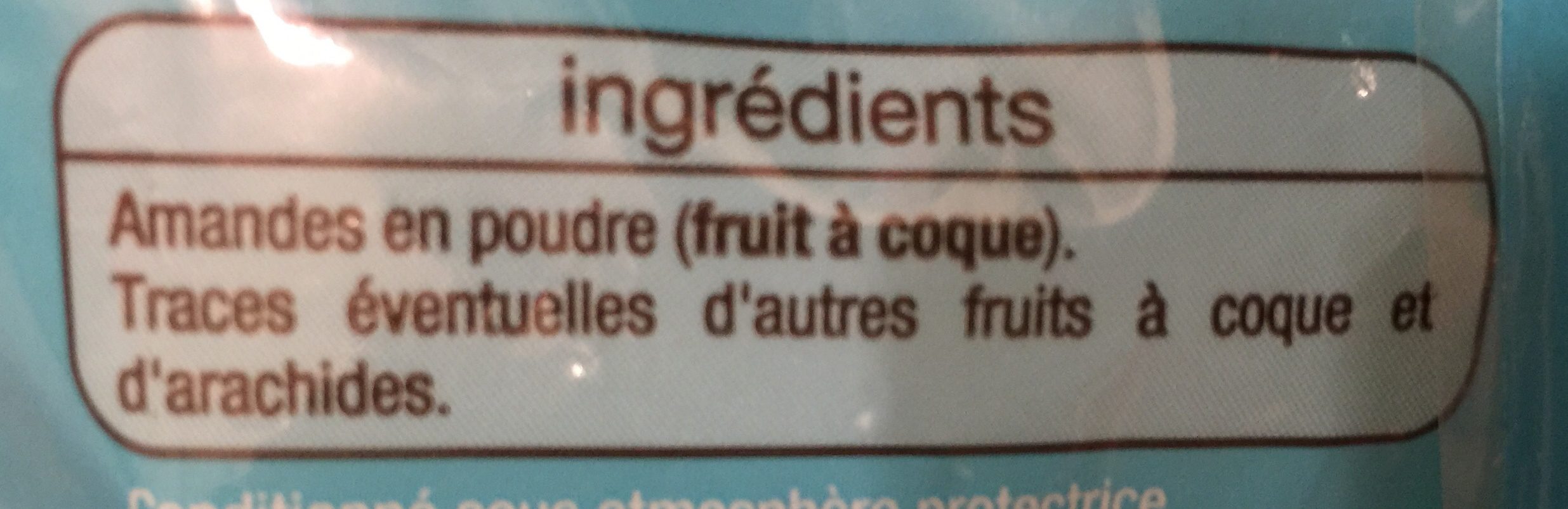 Amandes en poudre - Ingredients - fr