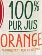 100% Pur jus d'orange sans pulpeNaturellement riche en vitamine C - Ingrédients