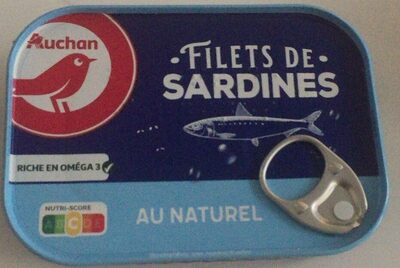 Filets de sardines au naturel (2 parts) - Producto - fr