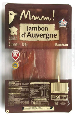 Mmm ! Jambon d’Auvergne - Product - fr