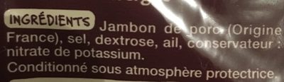 Mmm ! Jambon d’Auvergne - Ingrediënten - fr