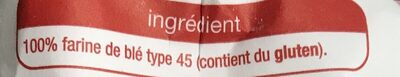 Farine de Blé T45 - Ingredientes - fr