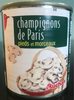 Champignon de Paris - Prodotto