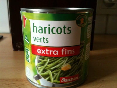Haricots verts extra fins - Product - fr