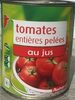 Tomates entières pelées au jus - Prodotto